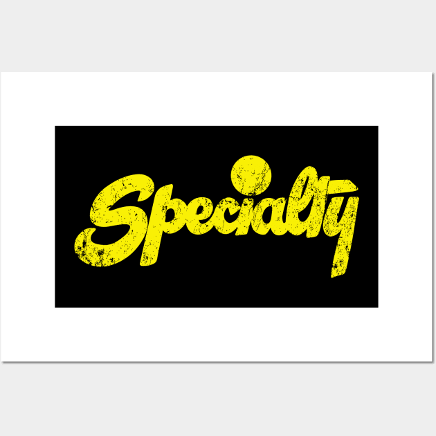 Specialty Records Wall Art by MindsparkCreative